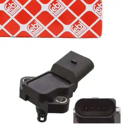 febi Ladedrucksensor f&uuml;r VW Transporter Multivan California T5 T6 AUDI A4 B8 A5 SEAT Exeo