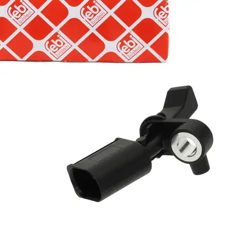 febi ABS Sensor Raddrehzahl f&uuml;r VW Taigo AUDI A1 SEAT Ibiza 5 SKODA Fabia 4 hinten links