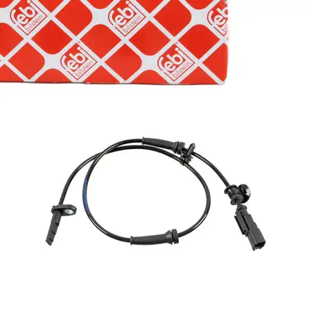 febi 181186 ABS Sensor Raddrehzahl f&uuml;r TESLA Model X 5YJX Vorderachse 1027761-00-B
