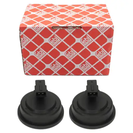 2x febi ABS wheel speed sensors for HYUNDAI i10 I II III, i20, and KIA Picanto 1, Rio 2 (rear)
