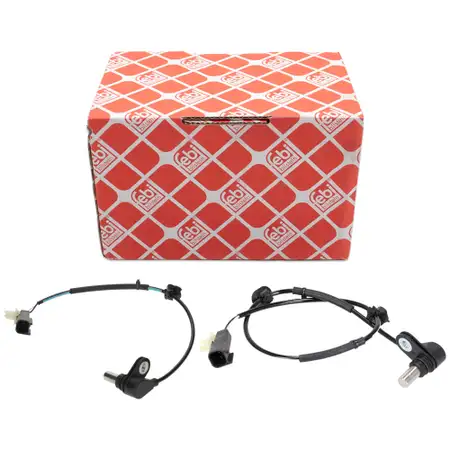 2x febi ABS Sensor Raddrehzahl f&uuml;r FORD Ranger (TKE) 2.2/3.2 TDCi bis 10.2017 hinten