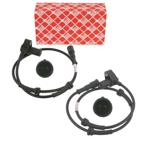 2x febi 26041 + 26042 ABS wheel speed sensors for the rear of the VW California Transporter T4