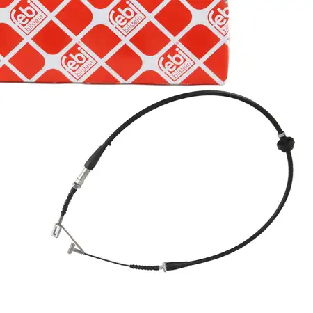 febi Seilzug Feststellbremse Bremsseil Bremse f&uuml;r IVECO Daily 4 5 6 hinten 504201383
