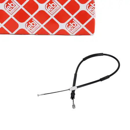 febi Handbremsseil Feststellbremse f&uuml;r MERCEDES Viano Vito W639 hinten rechts 6394203785