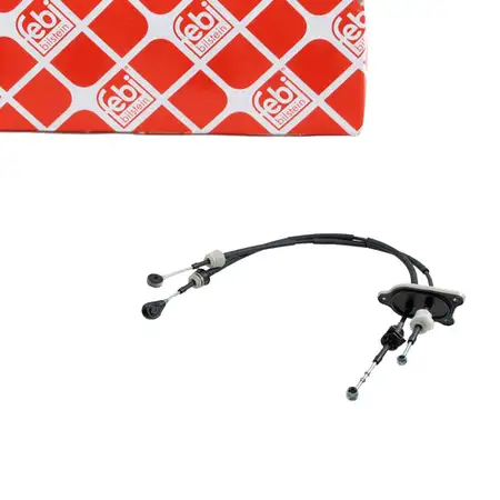 febi 198754 Seilzug Doppelseilzug Schaltgetriebe f&uuml;r FIAT Doblo 263 1.3D Multijet 55221508