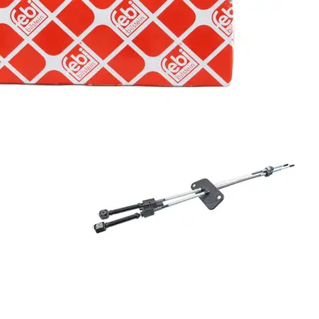 febi Doppelseilzug Schaltgetriebe f&uuml;r Transporter California Multivan T5 7H1711877P