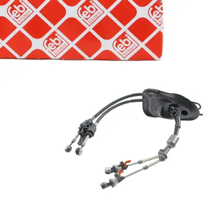 febi Seilzug Schaltgetriebe f&uuml;r PEUGEOT Partner Rifter CITROEN Berlingo Getriebe BE4R