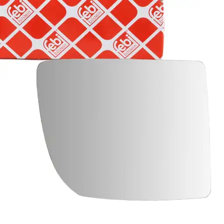 febi 180176 Spiegelglas Au&szlig;enspiegel beheizbar f&uuml;r VW Crafter SX SY SZ links 7C0857521G