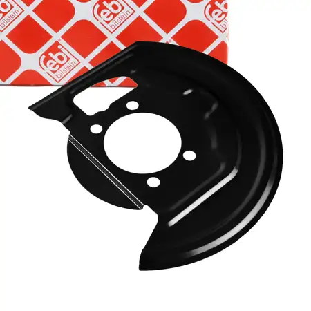 febi 174248 Mud flaps for NISSAN Juke F15, Qashqai 1, J10, X-Trail 2, T31 (front left)