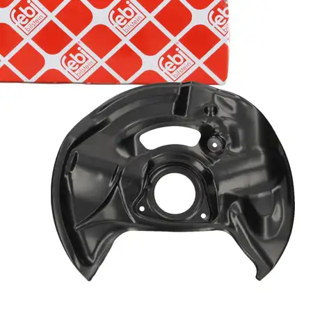 febi Brake Disc Splash Guard for MERCEDES W202, S202, C208, A208, W210, S210, R170 (Front Left)