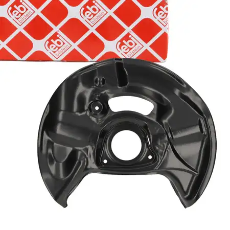 febi Brake Disc Mudguard for MERCEDES W202, S202, C208, A208, W210, S210, R170 (Front Right)