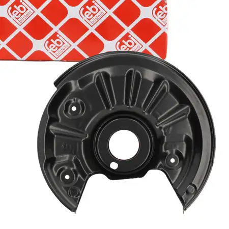 febi Spritzblech Bremsscheibe Abdeckblech f&uuml;r AUDI 8Y CUPRA Leon hinten links 5Q0615611F