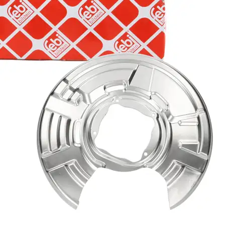 febi Spritzblech Bremsscheibe f&uuml;r BMW 5er F10 F11 6er F12 F13 hinten rechts 34216778254
