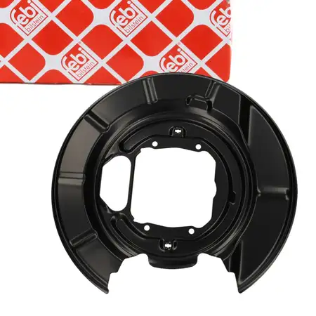 febi 197154 Spritzblech Bremsscheibe Abdeckblech f&uuml;r BMW 5er E39 hinten links 34211162773