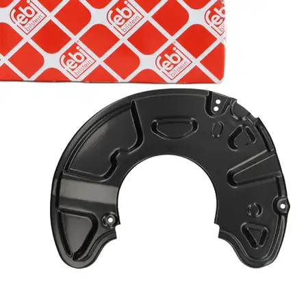 febi Spritzblech Bremsscheibe f&uuml;r MERCEDES W204 C204 S204 W212 C218 C207 X204 vorne rechts