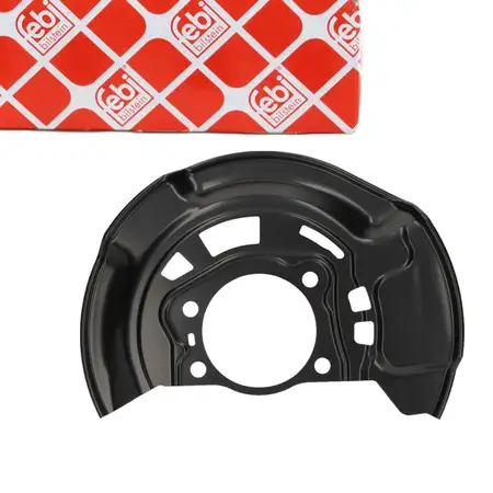 febi Spritzblech Bremsscheibe f&uuml;r TOYOTA Auris Mirai Prius 4 3 4 vorne links 47782-42040