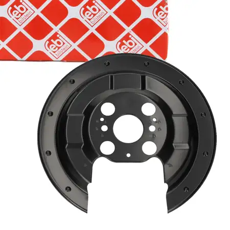 febi Mud Flap, Brake Disc Cover for HONDA Civic 8 Rear Axle 43253-SMG-E60