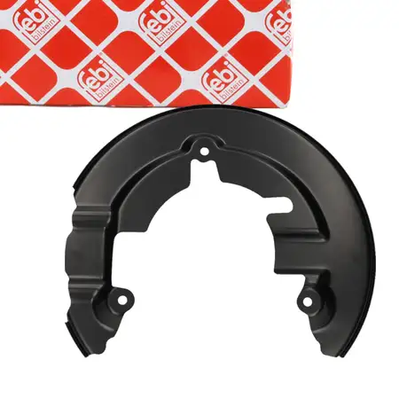 febi 197161 Spritzblech Bremsscheibe f&uuml;r FORD Focus 3 C-Max 2 Vorderachse links 1750801