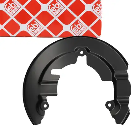 febi 197162 Spritzblech Bremsscheibe f&uuml;r FORD Focus 3 C-Max 2 Vorderachse rechts 1750802
