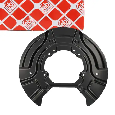 febi 197327 Spritzblech Bremsscheibe Abdeckblech f&uuml;r BMW X3 Hinterachse rechts 34206787533