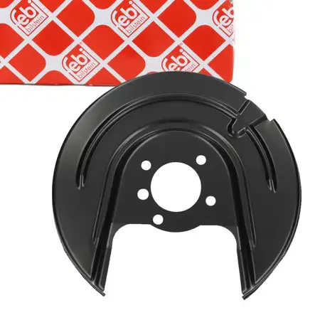 febi 197440 Spritzblech Bremsscheibe f&uuml;r VW Golf 7 SKODA Octavia 3 SEAT Leon hinten rechts