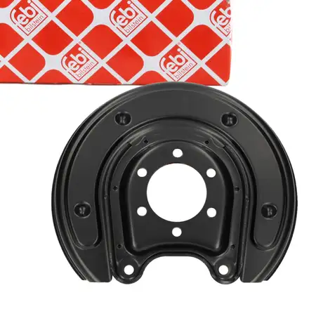 febi 197442 Brake Disc Mudguard for MITSUBISHI Colt CZC 6 Colt 6 Rear Axle MR955265