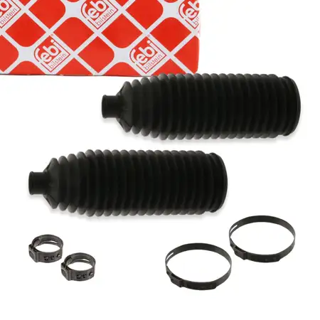 2x febi 39606 Lenkmanschette f&uuml;r VW Golf 4 R32 AUDI 8L1 8J Leon Cupra OPEL Astra J vorne