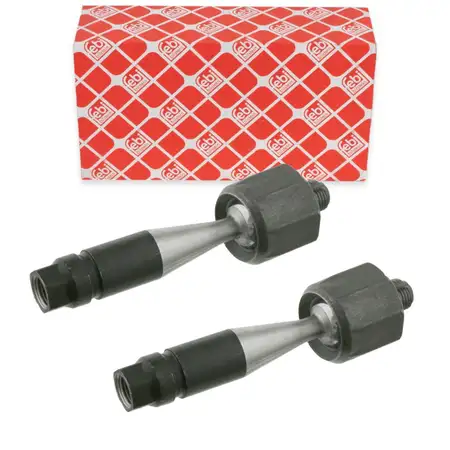 2x febi 26151 Spurstange Axialgelenk f&uuml;r VW AUDI A4 8E B6 B7 SEAT Exeo 3R vorne
