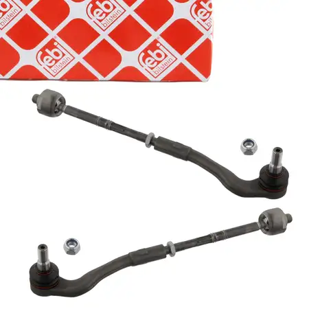 2x febi Spurstange + Spurstangenkopf f&uuml;r MERCEDES C-Klasse W203 S203 CL203 CLK C209 vorne