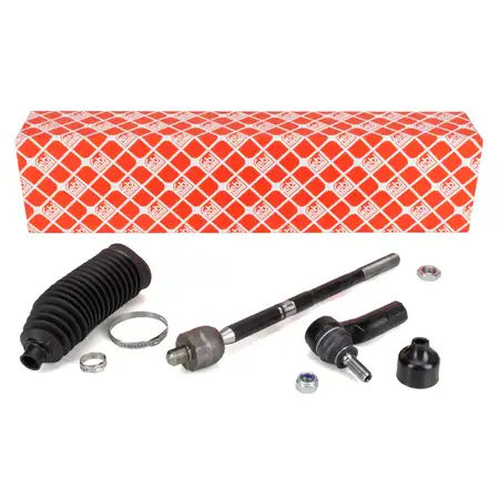 febi Spurstange + Kopf + Manschette f&uuml;r VW Golf 5 6 7 A3 8P 8V Leon 1P 5F Octavia 3 links