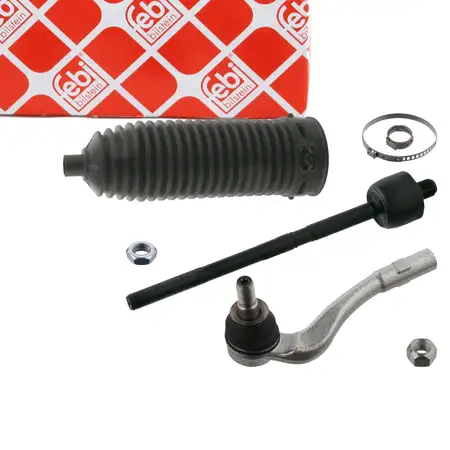 febi Spurstange + Kopf + Manschette f&uuml;r MERCEDES-BENZ W204 C204 S204 C207 A207 vorne links