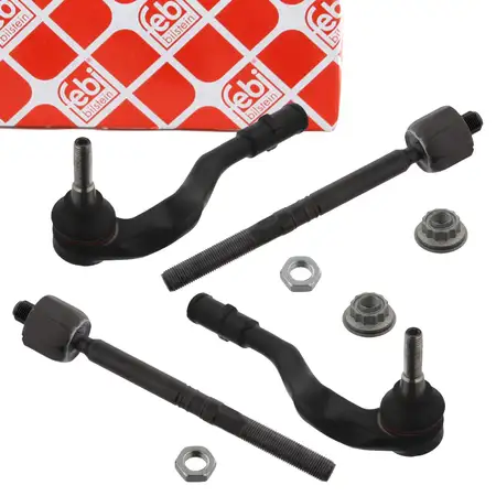 2x febi PROKIT Spurstange + Spurstangenkopf f&uuml;r AUDI A4 B8 A5 8T 8F Q5 8RB vorne