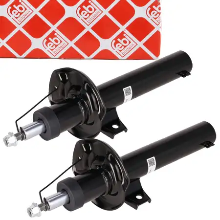 2x febi Sto&szlig;d&auml;mpfer f&uuml;r VW Golf 5 6 Passat B6 B7 Sharan Touran AUDI A3 8P Q3 8U vorne