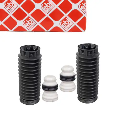 febi 180643 Staubschutz Dreckschutz + Anschlagpuffer Satz f&uuml;r CITROEN C5 3 vorne