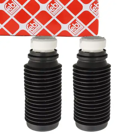 febi 180801 Staubschutz + Anschlagpuffer Satz f&uuml;r TOYOTA Avensis T22 NISSAN Micra 1 hinten