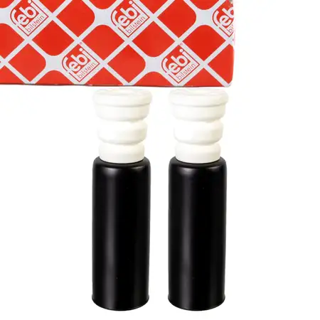 febi 180818 Staubschutz Dreckschutz + Anschlagpuffer Satz f&uuml;r BMW X1 MIT M-Technik hinten