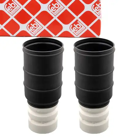 febi Staubschutz + Puffer Satz f&uuml;r CITROEN Jumper FIAT Ducato PEUGEOT Boxer 1.8t vorne