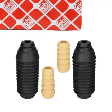 febi 181489 Staubschutz Dreckschutz + Anschlagpuffer Satz f&uuml;r MERCEDES Citan W415 vorne