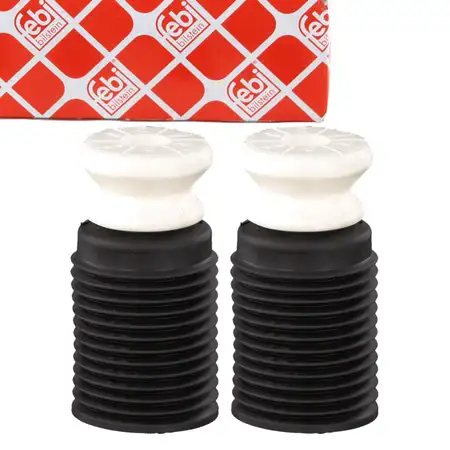 febi 181757 Staubschutz Dreckschutz + Anschlagpuffer Satz f&uuml;r BMW 5er F10 F07 6er vorne