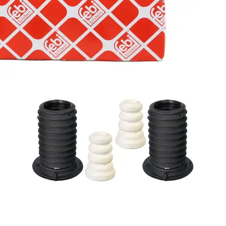 febi 181760 Staubschutz Dreckschutz + Anschlagpuffer Satz f&uuml;r BMW 3er G20 G21 vorne