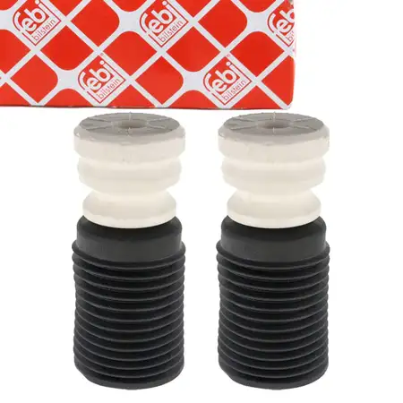 febi 181808 Dust Cover + Stop Buffer Set for BMW X3 F25 X4 with rear sport suspension