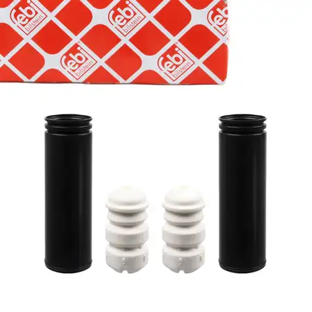 febi 181859 Staubschutz + Puffer Satz f&uuml;r BMW 3er Limo/Compact MIT Standardfahrwerk hinten