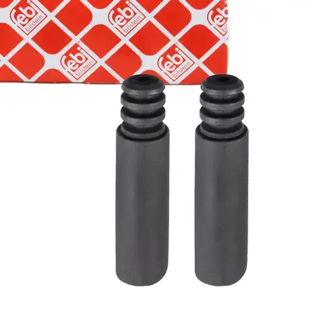 febi Staubschutz + Anschlagpuffer Satz f&uuml;r NISSAN Juke F15 1.6D Leaf hinten 552401KA0A