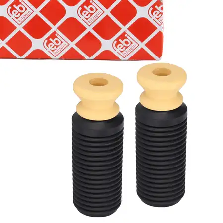 febi 194625 Staubschutz Sto&szlig;d&auml;mpfer D&auml;mpfer Satz f&uuml;r BMW X5 X6 Vorderachse 31336865132