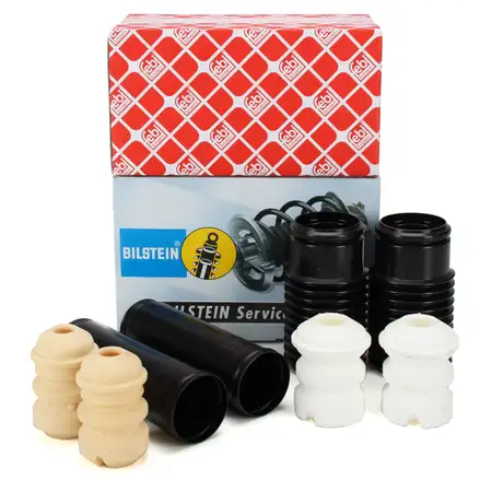 BILSTEIN B1/febi Staubschutz + Anschlagpuffer Sto&szlig;d&auml;mpfer f&uuml;r BMW 3er E36 vorne + hinten