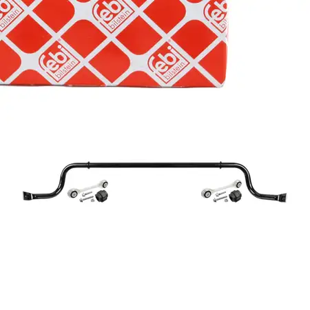 febi 175073 Stabilisator + 2x Koppelstange f&uuml;r AUDI A6 C7 4G A7 Sportback 4G Vorderachse