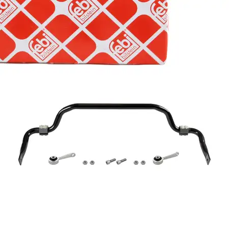 febi 171455 Stabilisator + 2x Koppelstange f&uuml;r MERCEDES-BENZ E-Klasse W211 CLS C219 vorne
