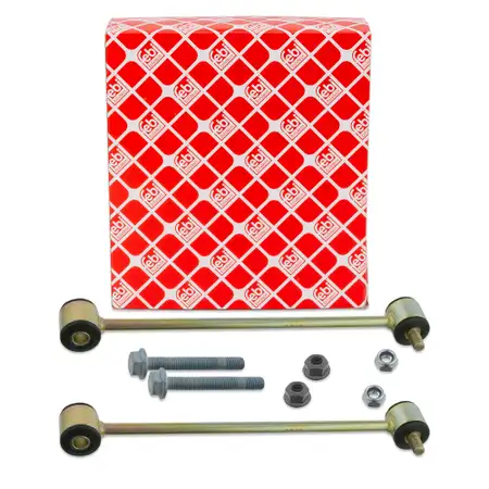 2x febi 39427 PROKIT Koppelstange Pendelst&uuml;tze f&uuml;r MERCEDES W211 S211 C219 R230 hinten