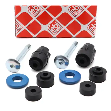 2x febi 34710 Koppelstange Pendelst&uuml;tze f&uuml;r RENAULT Clio 2 Kangoo Twingo 2 1 + 2 vorne