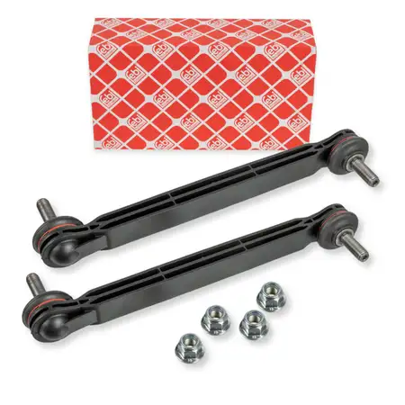 2x febi 106211 Koppelstange f&uuml;r FIAT 500X Tipo 356 JEEP Compass Renegade ALFA Tonale vorne